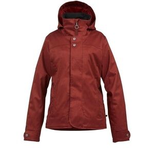 Burton Women's Ski Jacket in Deep Red